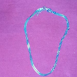 Sterling Silver Anklet 925